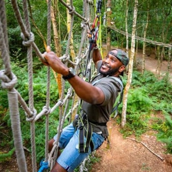 Tree Top Challenge for 2 with Go Ape | Choose from 31 UK locations Tree Top Challenge for 2 with Go Ape