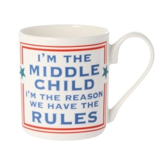 The Middle Child Mug | With a cheeky slogan The Middle Child Mug
