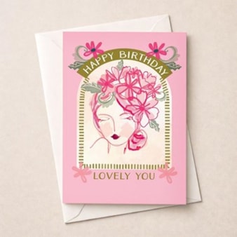 Birthday Card - Lovely You