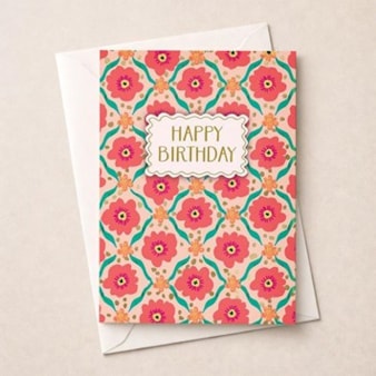 Birthday Card - Happy Birthday Birthday Card - Happy Birthday