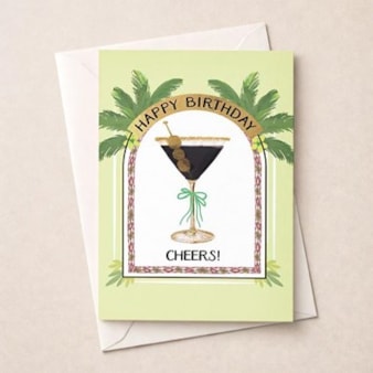 Birthday Card - Espresso Martini Birthday Card - Espresso Martini