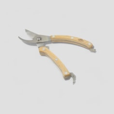 Garden Pruners | Wooden Handle Garden Pruners | Wooden Handle