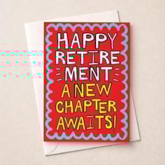 Large Retirement Card - Happy Retirement Large Retirement Card - Happy Retirement