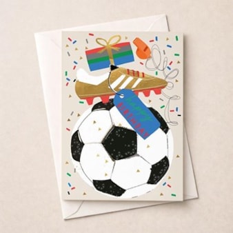 Large Birthday Card - Football Large Birthday Card - Football