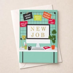 Large New Job Card - Computer