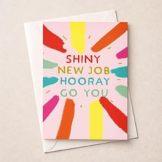 Large New Job Card - Shiny New Job