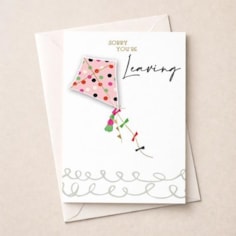 Large Sorry You're Leaving Card - Kite Large Sorry You're Leaving Card - Kite