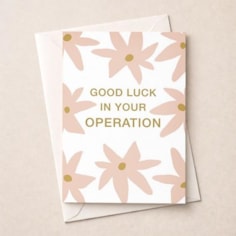 Large Get Well Soon Card - Operation Large Get Well Soon Card - Operation
