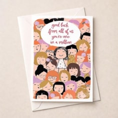 Large Good Luck Card - One In A Million
