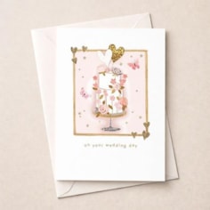 Wedding Card - Wedding Cake