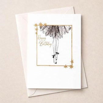 Birthday Card - Glamorous Lady