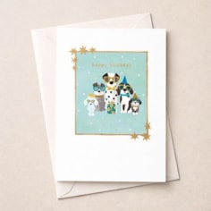 Birthday Card - Cute Dogs