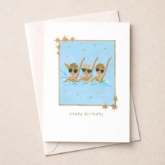 Birthday Card - Swimming Gals Birthday Card - Swimming Gals