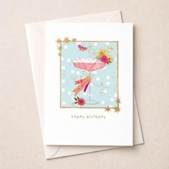 Birthday Card -  Cocktail