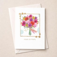 Birthday Card - Bunch Of Flowers Birthday Card - Bunch Of Flowers