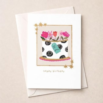 Birthday Card -  Cake