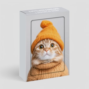 Notecard Set - Cats Yellow Notecard Set - Cats Yellow