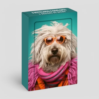 Notecard Set - White Shaggy Dogs Notecard Set - White Shaggy Dogs