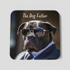 Drinks Coaster - The Dog Father