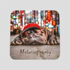 Drinks Coaster - Maturing Nicely