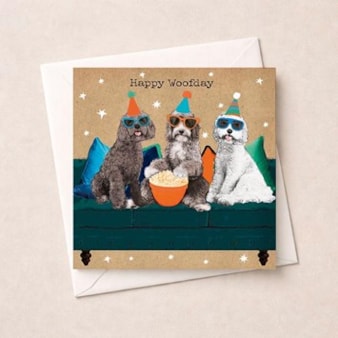 Birthday Card - Happy Woofday