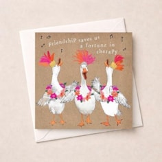 Friendship Card - Friendship Saves A Fortune In Therapy Friendship Card - Friendship Saves A Fortune In Therapy