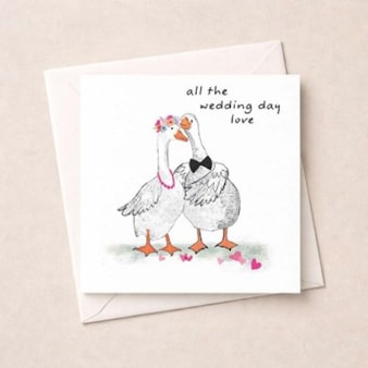 Wedding Card - All The Love Wedding Card - All The Love