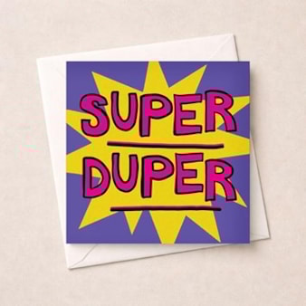 Congratulations Card - Super Duper Congratulations Card - Super Duper