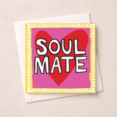 Anniversary Card - Soul Mate Anniversary Card - Soul Mate