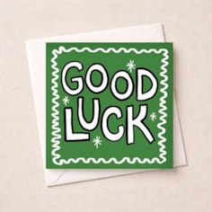 Good Luck Card - Good Luck
