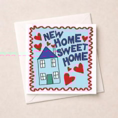 New Home Card - New Home Sweet Home