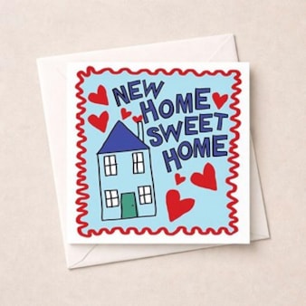 New Home Card - New Home Sweet Home
