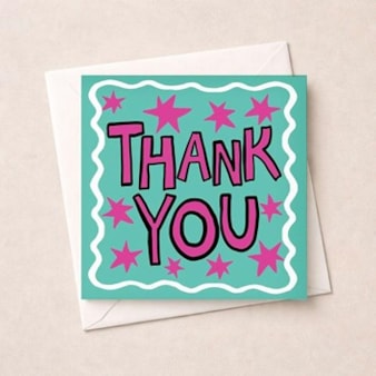 Thank You Card - Thank You