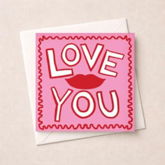 Anniversary Card - Love You