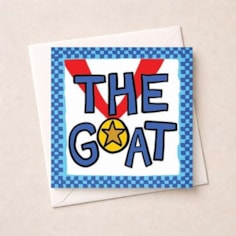 Open Card - The Goat