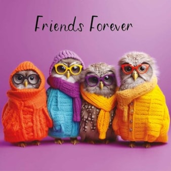 Friendship Card - Owls Friendship Card - Owls
