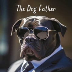 Open Card - The Dog Father