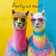 Open Card - Party We Must