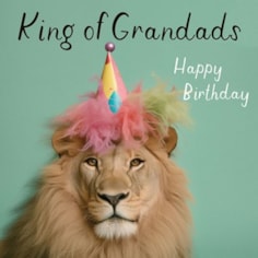 Grandad Birthday Card - King Of Grandads Grandad Birthday Card - King Of Grandads