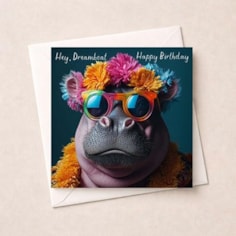 Birthday Card - Hey Dreamboat Birthday Card - Hey Dreamboat