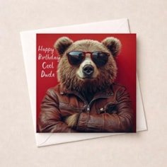 Birthday Card - Cool Dude