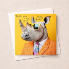 Birthday Card - A Living Legend Birthday Card - A Living Legend