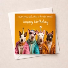 Birthday Card - Never Grow Old