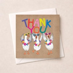 Thank You Card - Thank You Geese Thank You Card - Thank You Geese