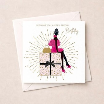 Birthday Card - Wishing You A Very Special Birthday