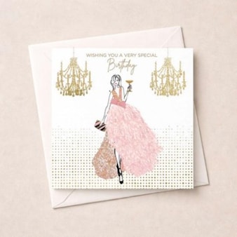 Birthday Card - Wishing You A Very Special Birthday