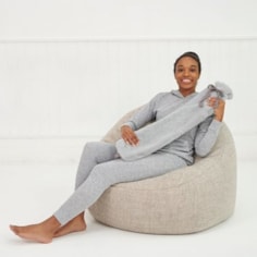 Long Hot Water Bottle | Faux Fur Or Knitted