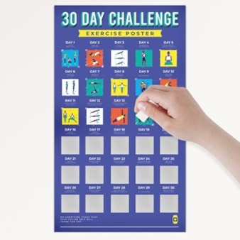 30 Day Challenge Poster Exercise 30 Day Challenge Poster Exercise
