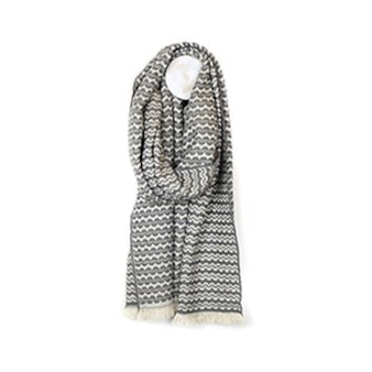 Grey Scandi Winter Scarf Grey Scandi Winter Scarf