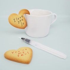 Personalised Heart Cookie Kit Personalised Heart Cookie Kit
